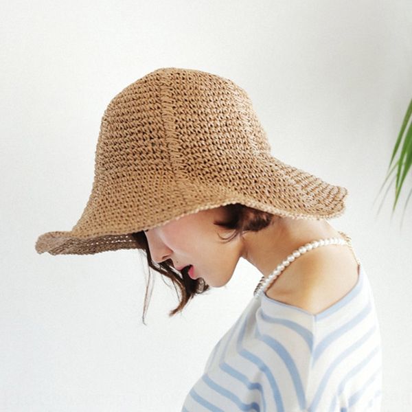 summer travel sun straw screen big eaves straw korean style folding sun beach hat fisherman's basin hat women's casual all-match, Blue;gray
summer travel sun straw screen big eaves straw korean style folding sun beach hat fisherman's basin hat women's casual all-match, Blue;gray