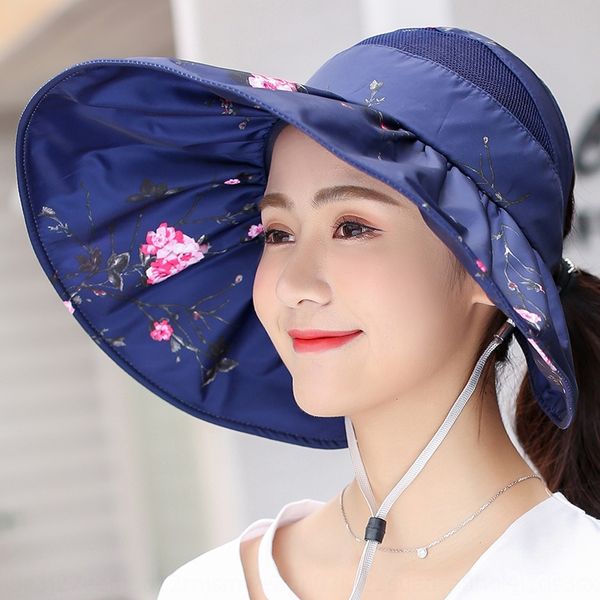 female sun hat uv all-match outdoor travel big edge empty foldable sun hat, Blue;gray
female sun hat uv all-match outdoor travel big edge empty foldable sun hat, Blue;gray