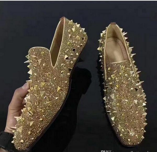 2019 brand designer red bottom loafers dandelion strass spikes ,fashion slip-on low platform oxfers shoes, men business wedding dress shoe, Black
2019 brand designer red bottom loafers dandelion strass spikes ,fashion slip-on low platform oxfers shoes, men business wedding dress shoe, Black
