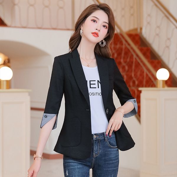 internet celebrity coat small suit middle sleeve coat women's korean style 2020 summer new black ins casual 7-point sleeve suit top, White;black
internet celebrity coat small suit middle sleeve coat women's korean style 2020 summer new black ins casual 7-point sleeve suit top, White;black