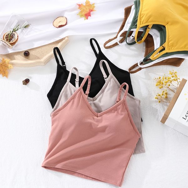 camisole women's net red beautiful back belt chest pad integrated underwear underwear bra inner matching bra base shirt, Camo
camisole women's net red beautiful back belt chest pad integrated underwear underwear bra inner matching bra base shirt, Camo
