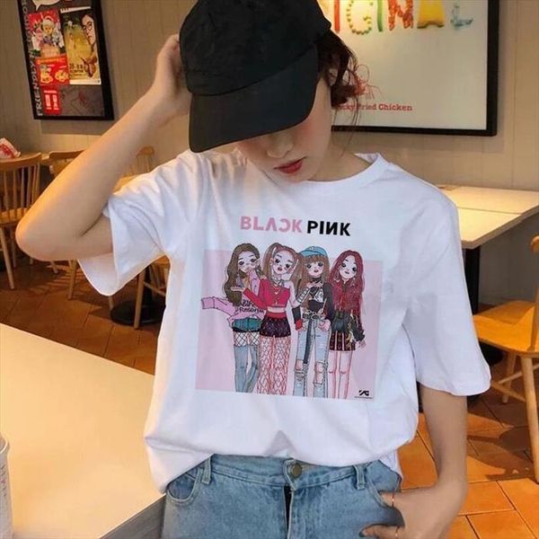 blackpink korean graphic t shirt women female femme t shirt tshirt tee shirts hip hop summer 90s kawaii streetwear short harajuku, White
blackpink korean graphic t shirt women female femme t shirt tshirt tee shirts hip hop summer 90s kawaii streetwear short harajuku, White