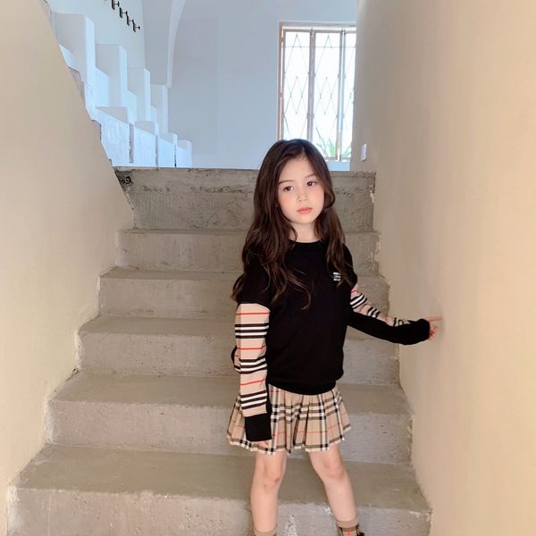 new autumn girls clothing set baby girls cotton long sleeve hoodie with dress suits kids active clothing, White
new autumn girls clothing set baby girls cotton long sleeve hoodie with dress suits kids active clothing, White