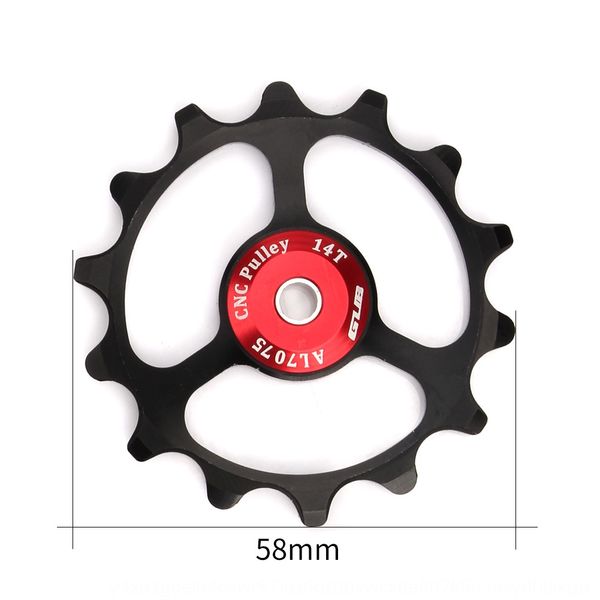 gub mountain highway transmission rear dial guide transmission bicycle bicycle wheel 14t tooth aluminum alloy cnc peilinguide wheel
gub mountain highway transmission rear dial guide transmission bicycle bicycle wheel 14t tooth aluminum alloy cnc peilinguide wheel