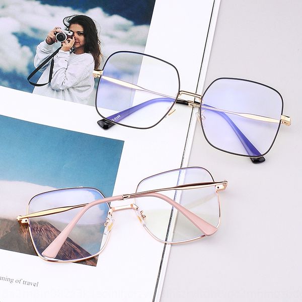 blue-proof glasses men's metal women's large frame plain glasses student trend myopia frame, Silver
blue-proof glasses men's metal women's large frame plain glasses student trend myopia frame, Silver