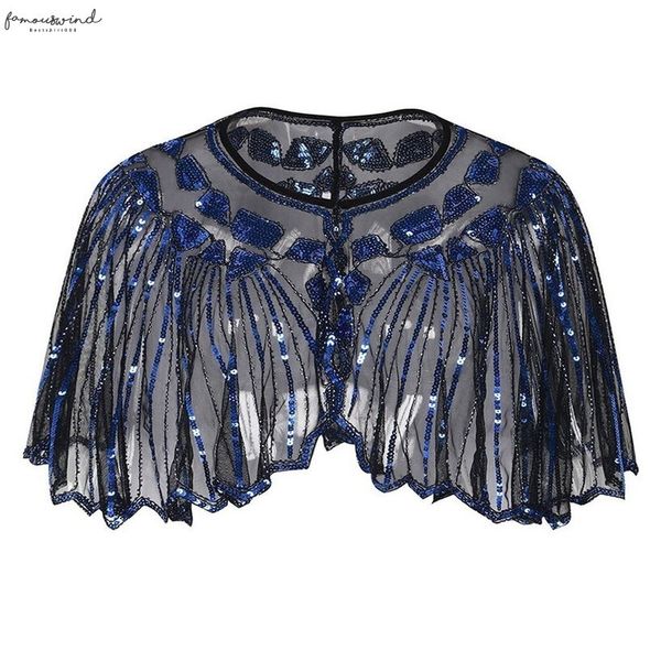 womens 1920s shawl evening cape bolero flapper cover sequins up beaded sequin deco female elegant partywear stage performance *20, White
womens 1920s shawl evening cape bolero flapper cover sequins up beaded sequin deco female elegant partywear stage performance *20, White