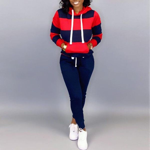 autumn women sport suit long sleeve stripe patchwork hooded sweatshirt +long pants suit sets streetwear clothing, White;black
autumn women sport suit long sleeve stripe patchwork hooded sweatshirt +long pants suit sets streetwear clothing, White;black