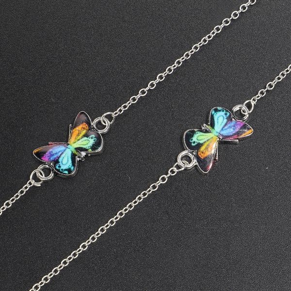 fashion animal colorful butterfly carved silver chain butterfly glasses rope antimetal glasses chain, Blue
fashion animal colorful butterfly carved silver chain butterfly glasses rope antimetal glasses chain, Blue