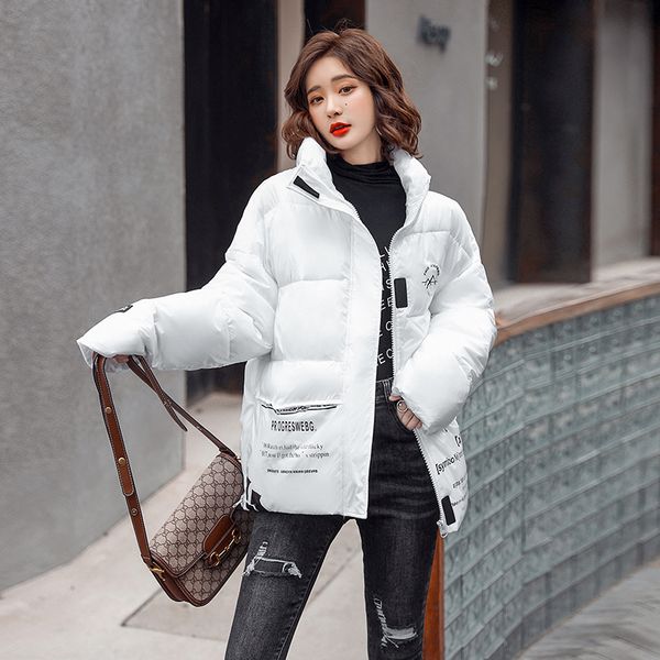women parkas waterproof jackets coat 2020 winter casual thicken warm loose parkas coat pu fabric shiny outwear, Black
women parkas waterproof jackets coat 2020 winter casual thicken warm loose parkas coat pu fabric shiny outwear, Black