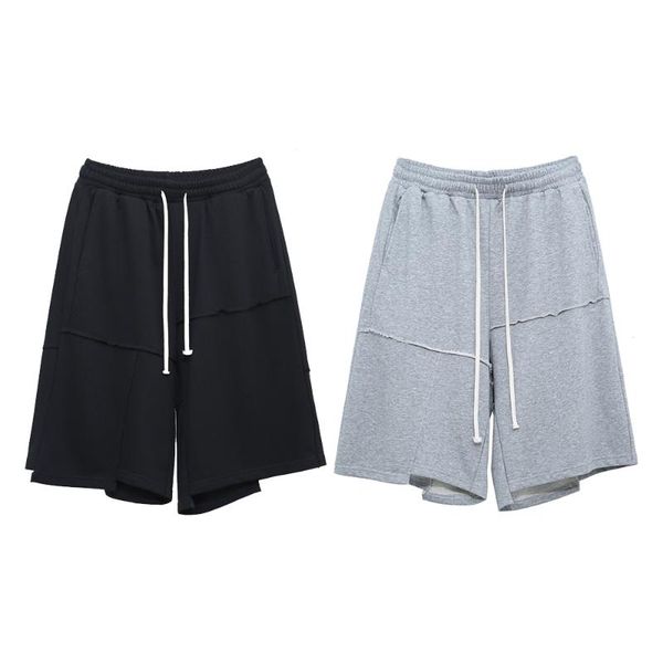 uncledonjm irregular sweat shorts men's hip-hop high street solid color sweatpants summer loose drawstring men shorts nc-9850, White;black
uncledonjm irregular sweat shorts men's hip-hop high street solid color sweatpants summer loose drawstring men shorts nc-9850, White;black