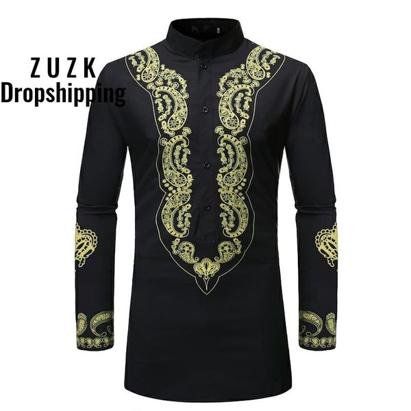 men's national wind long-sleeved printed shirt, men's long paragraph middle east stlye slim fit shirt, White;black
men's national wind long-sleeved printed shirt, men's long paragraph middle east stlye slim fit shirt, White;black