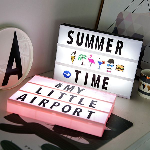 led light a4 size luminous box battery or usb powered diy combination cinematic light box with letters
led light a4 size luminous box battery or usb powered diy combination cinematic light box with letters