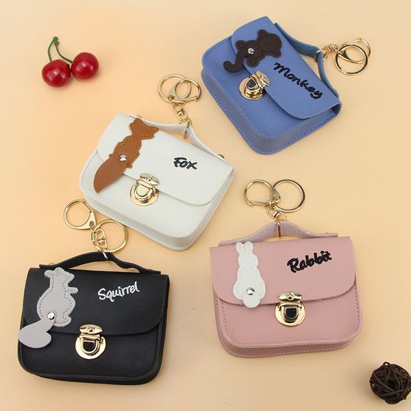 new cartoon animal embroidered girls coin purse cute leather women mini wallets female key card holder porte monnaie k041, White
new cartoon animal embroidered girls coin purse cute leather women mini wallets female key card holder porte monnaie k041, White