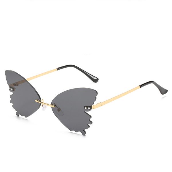 dave rimless sunglasses women 2020 classic steam punk butterfly sun glasses punk frameless clear lens men sunglasses uv400, White;black
dave rimless sunglasses women 2020 classic steam punk butterfly sun glasses punk frameless clear lens men sunglasses uv400, White;black
