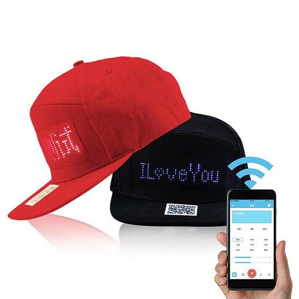 hip hop hats for men women hat led display light hat word pattern app mobile phone control advertising hip hop golf ca, Blue;gray
hip hop hats for men women hat led display light hat word pattern app mobile phone control advertising hip hop golf ca, Blue;gray