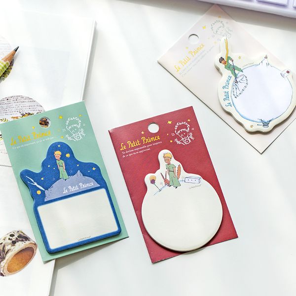 

Cute Little Prince Memo Pad planner Sticker Sticky Note Adhesive Bookmark Office School Supply stationery