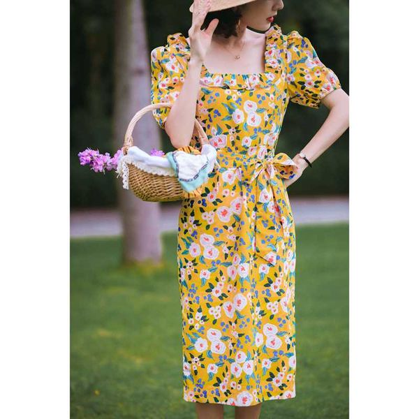 7.21 retro oil painting color flower print square neck puff sleeve bowknot lace up ruffled cotton dress female 2020 new vacatio, Black;gray
7.21 retro oil painting color flower print square neck puff sleeve bowknot lace up ruffled cotton dress female 2020 new vacatio, Black;gray