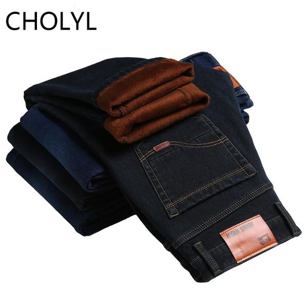 2020 cholyl winter men's warm fleece jeans stretch casual straight thick denim flannel jeans soft pant trousers plus size 28-44, Blue
2020 cholyl winter men's warm fleece jeans stretch casual straight thick denim flannel jeans soft pant trousers plus size 28-44, Blue