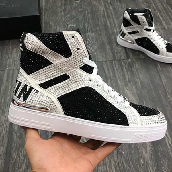 luxury men shoes sneakers casual with box breathable leisure chaussures pour hommes athletic trainers men fashion boots money beast hi -top, Black
luxury men shoes sneakers casual with box breathable leisure chaussures pour hommes athletic trainers men fashion boots money beast hi -top, Black