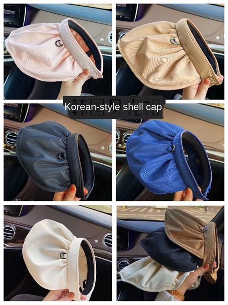 female korean east gate shell foldable sunscreen hat shell sunscreen hat double-sided, Blue;gray
female korean east gate shell foldable sunscreen hat shell sunscreen hat double-sided, Blue;gray