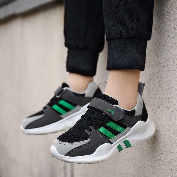 new sports sneakers children's shoes primary school students solid soft bottom casual shoes large children's mesh breathable, Black
new sports sneakers children's shoes primary school students solid soft bottom casual shoes large children's mesh breathable, Black