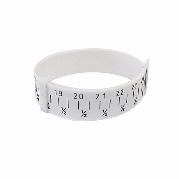1pc bangle jewelry bracelet measuring circle measuring tool practical durable bracelet sizer watch sizer, Black 
1pc bangle jewelry bracelet measuring circle measuring tool practical durable bracelet sizer watch sizer, Black