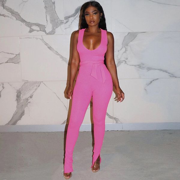 women's jumpsuits & rompers grey v neck knit rib fitness women jumpsuit casual sportswear bandage split hem flare leggings body, Black;white
women's jumpsuits & rompers grey v neck knit rib fitness women jumpsuit casual sportswear bandage split hem flare leggings body, Black;white