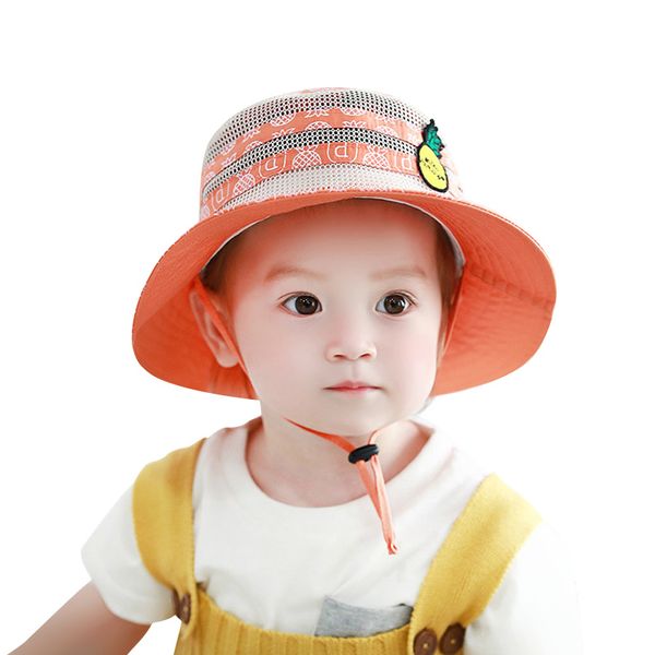 pineapple baby girls hat cotton summer sunhat for boys girls panama mesh cap spring bucket sun cap baby clothing 1-3y, Yellow
pineapple baby girls hat cotton summer sunhat for boys girls panama mesh cap spring bucket sun cap baby clothing 1-3y, Yellow