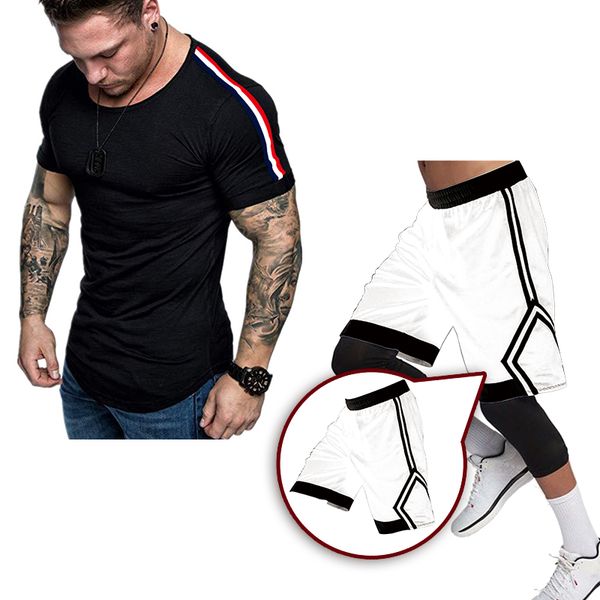 elastic shirt with pocket, sports shorts, tyle sportswear, running shorts, men's race t-shirt, basketball shorts, Gray
elastic shirt with pocket, sports shorts, tyle sportswear, running shorts, men's race t-shirt, basketball shorts, Gray