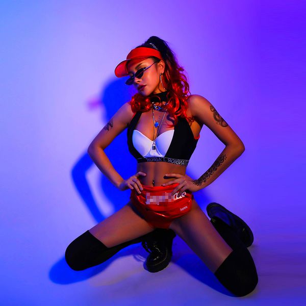 hip hop jazz dance clothing female singer nightclub dj costumes women's stage performance outfits shorts set dl6268, Black;red
hip hop jazz dance clothing female singer nightclub dj costumes women's stage performance outfits shorts set dl6268, Black;red