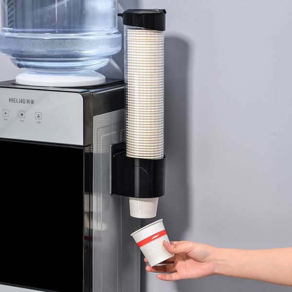 disposable paper cups dispenser plastic cup holder for water dispenser wall mounted automatic cup storage rack cups container
disposable paper cups dispenser plastic cup holder for water dispenser wall mounted automatic cup storage rack cups container
