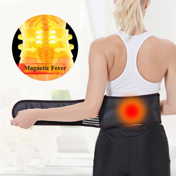 106*14 cm adjustable tourmaline self-heating magnetic therapy waist belt lumbar support waist support brace banded, Black;gray
106*14 cm adjustable tourmaline self-heating magnetic therapy waist belt lumbar support waist support brace banded, Black;gray