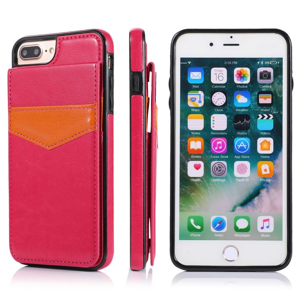 7 colors pu handmade leather wallet phone case for iphone 7plus multi card holders phone cases for iphone
7 colors pu handmade leather wallet phone case for iphone 7plus multi card holders phone cases for iphone