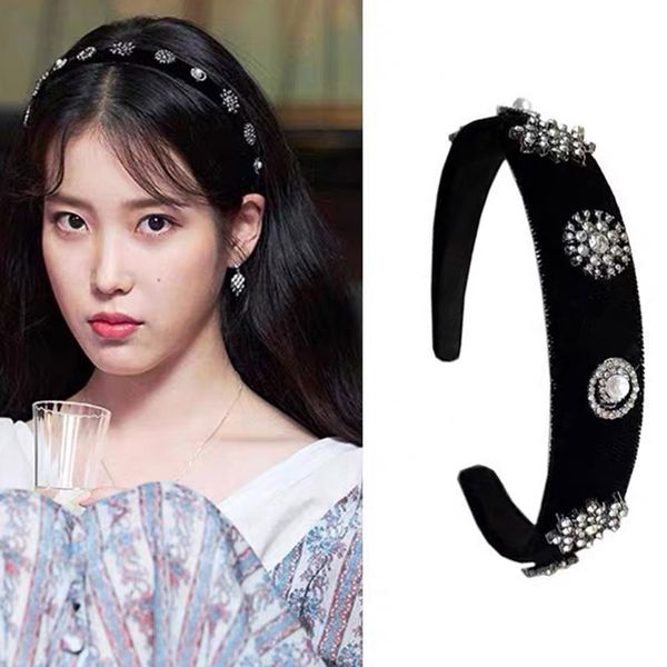 hair accessories for women korean version of high-end deluna l iu hair band flannel temperament pearl water diamond hairpin wholesale, Silver
hair accessories for women korean version of high-end deluna l iu hair band flannel temperament pearl water diamond hairpin wholesale, Silver