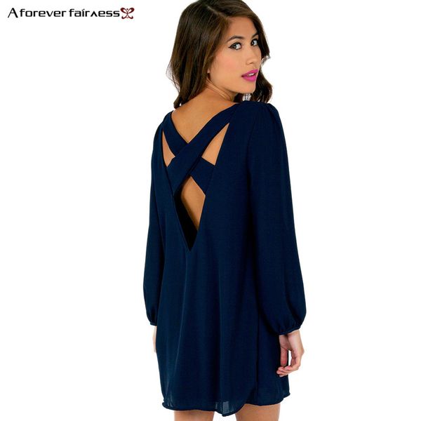 a forever 2020 women summer dress casual dress back cross hollow loose mini fashion chiffon vestido female 261, Black;gray
a forever 2020 women summer dress casual dress back cross hollow loose mini fashion chiffon vestido female 261, Black;gray