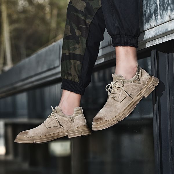 mens casual shoes oxfords cow genuine leather fahsion men lace up male footwear breathable walking outdoor loafers shoes for men, Black
mens casual shoes oxfords cow genuine leather fahsion men lace up male footwear breathable walking outdoor loafers shoes for men, Black