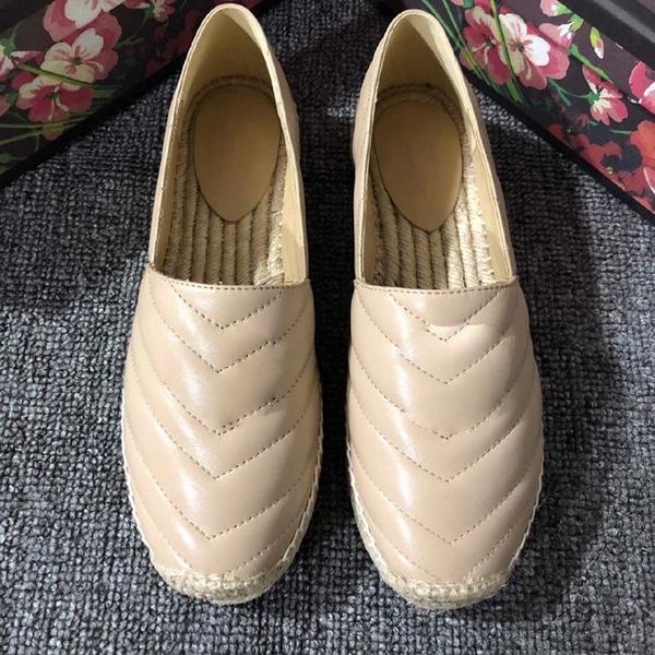 2019 новые женщин конструктора кожа холст espadrilles подлинная овчины женщин плоские туфли pearl эспадрильи размер eur35-41 с коробкой, Black
2019 новые женщин конструктора кожа холст espadrilles подлинная овчины женщин плоские туфли pearl эспадрильи размер eur35-41 с коробкой, Black