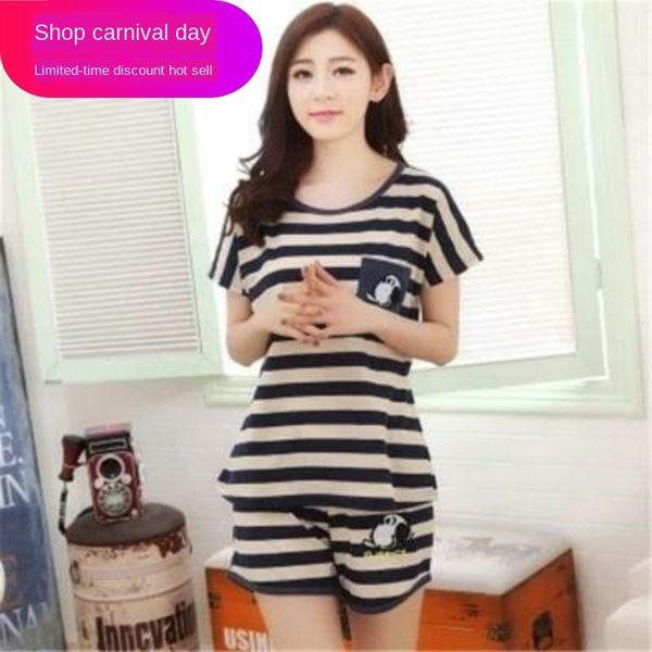 ehmct short sleeve short women's summer students summer leisure sports complete suit pants suit home clothes pants set full set of paja, Blue;red
ehmct short sleeve short women's summer students summer leisure sports complete suit pants suit home clothes pants set full set of paja, Blue;red