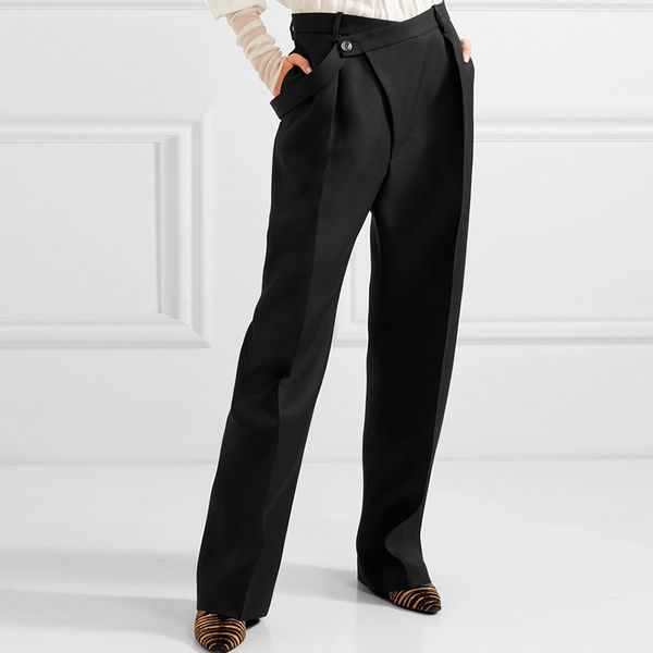spring / summer 2020 new trousers high waist wide leg pants women's solid color casual long pants trousers, Black;white
spring / summer 2020 new trousers high waist wide leg pants women's solid color casual long pants trousers, Black;white