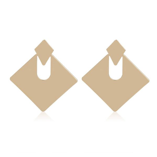 gold square metal earrings smooth surface metal texture large size pendant charm jewelry party dress accessories, Silver
gold square metal earrings smooth surface metal texture large size pendant charm jewelry party dress accessories, Silver