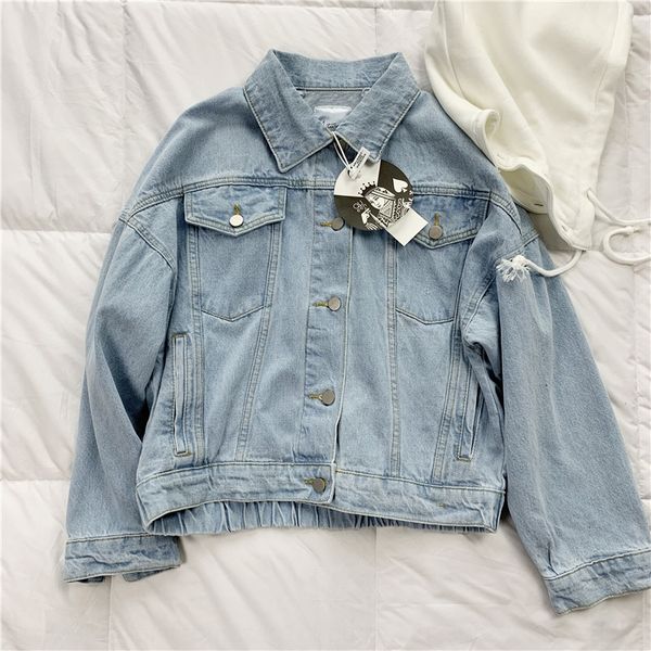 7cima women's denim korean style loose 2020 spring clothing jacket and autumn student hooded jacket short bf popular thin denim clothin, Black;brown
7cima women's denim korean style loose 2020 spring clothing jacket and autumn student hooded jacket short bf popular thin denim clothin, Black;brown