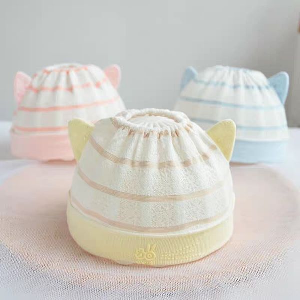 summer newborn pullover hat baby tire 0-3 months air-conditioned cap baby hat empty thin cute newborn pullover cap, Blue;gray
summer newborn pullover hat baby tire 0-3 months air-conditioned cap baby hat empty thin cute newborn pullover cap, Blue;gray