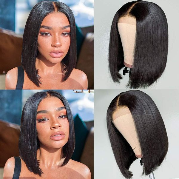 2020 selling short bob wig pre plucked with baby hair straight 360 frontal human hair wigs remy hair, Black
2020 selling short bob wig pre plucked with baby hair straight 360 frontal human hair wigs remy hair, Black