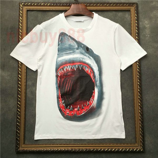 new summer mens tide brand clothing shark printing t shirts big shark mouth print t shirt fashion tshirt uncasual cotton tee, White;black
new summer mens tide brand clothing shark printing t shirts big shark mouth print t shirt fashion tshirt uncasual cotton tee, White;black