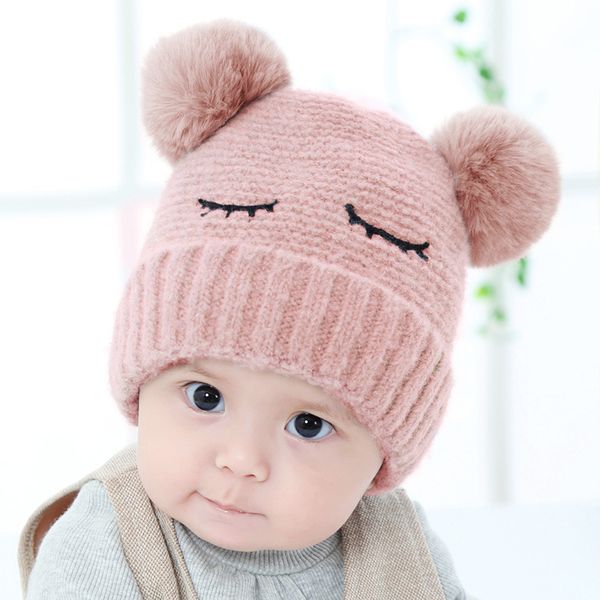 cute winter baby hat double pompom knitted newborn baby girl boy beanie cap solid color warm hairball infant beanies, Yellow
cute winter baby hat double pompom knitted newborn baby girl boy beanie cap solid color warm hairball infant beanies, Yellow