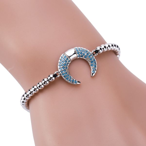 eh8213 exaggerated fashion bracelet multi-layer micro-inlaid crescent bohemian wind rope weaving weaving girl, Black
eh8213 exaggerated fashion bracelet multi-layer micro-inlaid crescent bohemian wind rope weaving weaving girl, Black