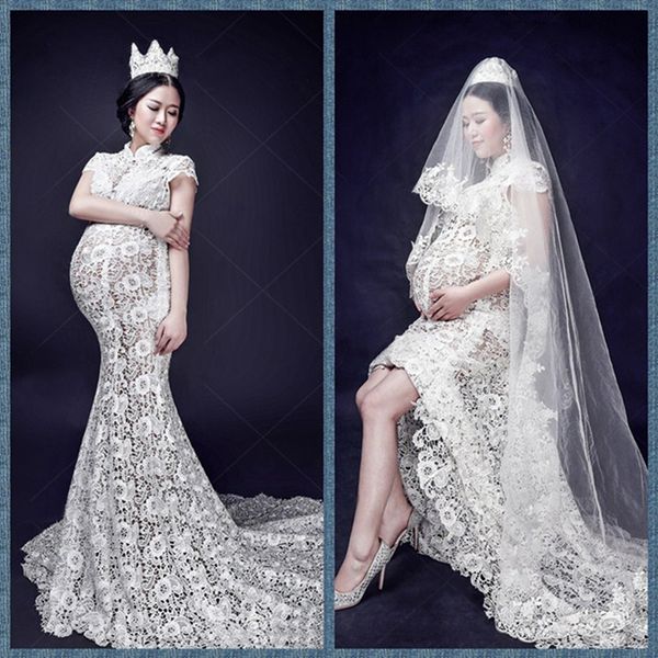 short-sleeved white lace maternity dresses pregnant women pgraphy props fashion pregnancy comfortable lace dress clothes
short-sleeved white lace maternity dresses pregnant women pgraphy props fashion pregnancy comfortable lace dress clothes
