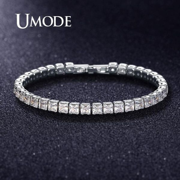 umode 0.25ct clear square cubic zirconia tennis bracelet for men women wedding luxury jewelry 0.16 inches femme moda ub0178a, Golden;silver
umode 0.25ct clear square cubic zirconia tennis bracelet for men women wedding luxury jewelry 0.16 inches femme moda ub0178a, Golden;silver