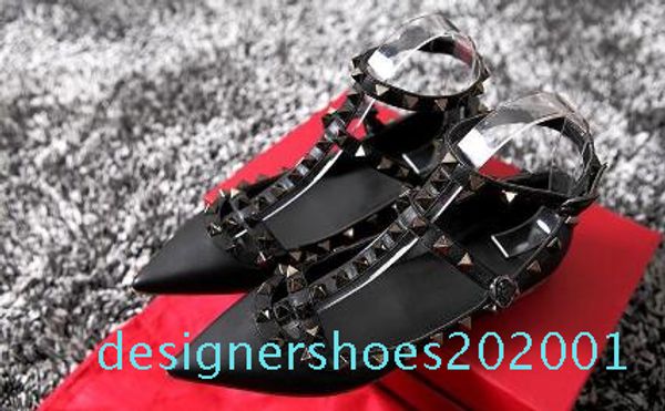 2019 women pumps pointed toe flat fashion women shoes rivets genuine leather ankle strap sandals shoes 35-42 cn09, Black
2019 women pumps pointed toe flat fashion women shoes rivets genuine leather ankle strap sandals shoes 35-42 cn09, Black