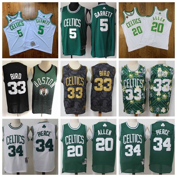 vintage boston celtics men paul 34 pierce jersey larry 33 bird kevin 5 kg garnett bill 6 russell ray 34 allen basketball jerseys, Black;red
vintage boston celtics men paul 34 pierce jersey larry 33 bird kevin 5 kg garnett bill 6 russell ray 34 allen basketball jerseys, Black;red
